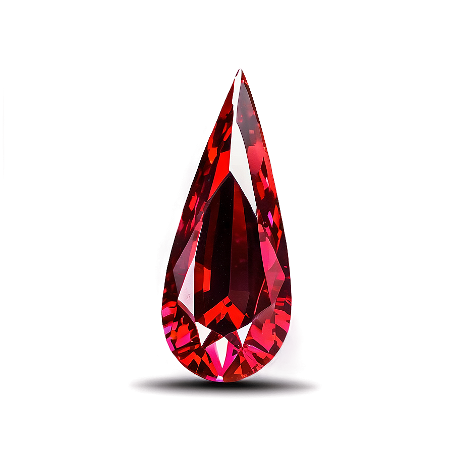 Sparkling Red Ruby Gem Png 3 PNG