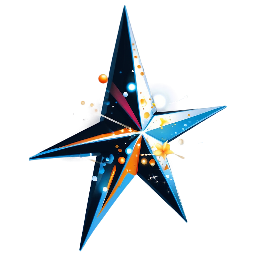 Sparkling Star Vector Png 05252024 PNG