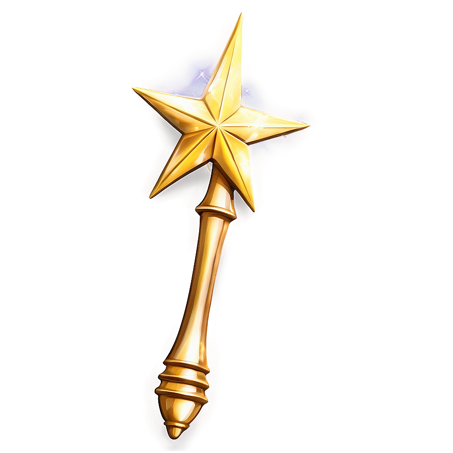 Sparkling Star Wand Png Eho PNG