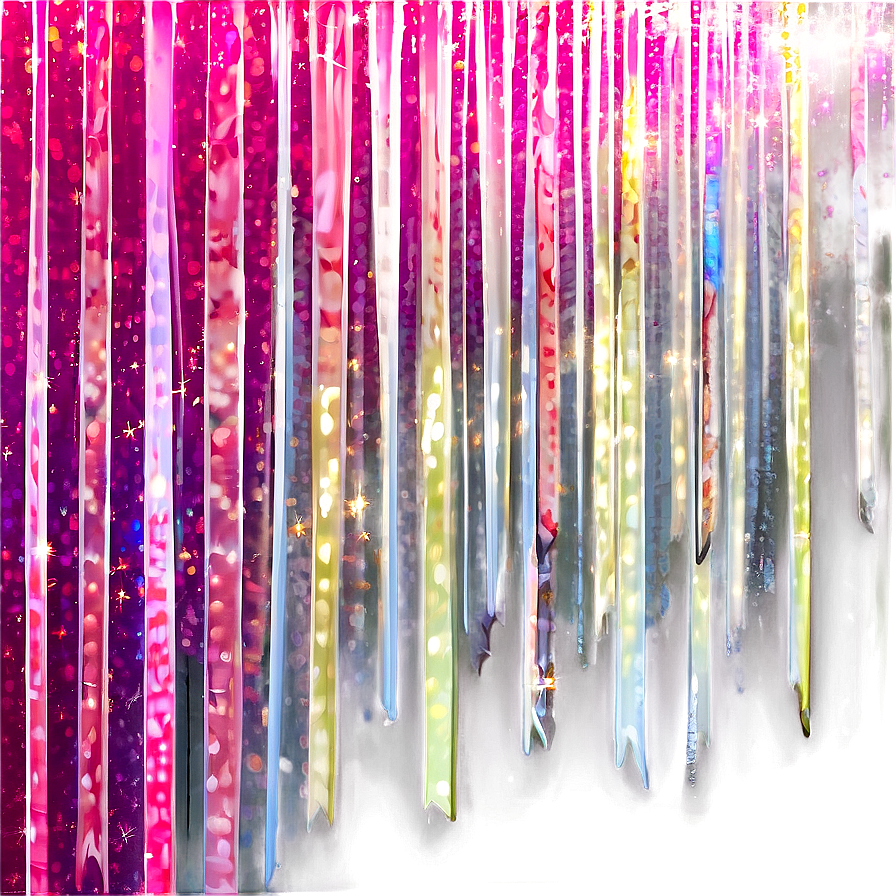 Sparkling Stardust Curtain Png Oad PNG