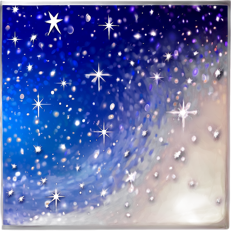 Sparkling Starry Sky Png 06252024 PNG