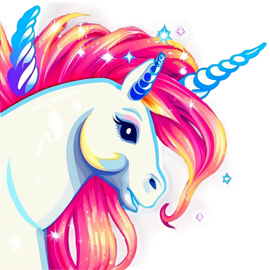Sparkling Unicorn Clipart Png Aec36 PNG
