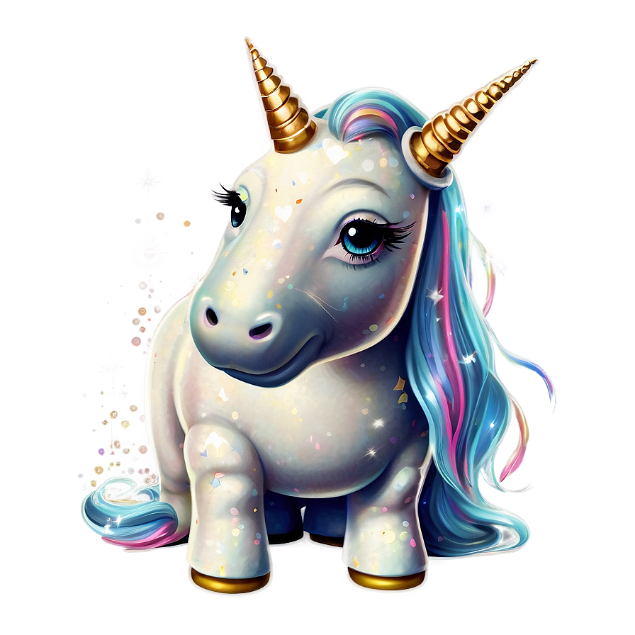 Sparkling Unicorn Clipart Png Lbd PNG
