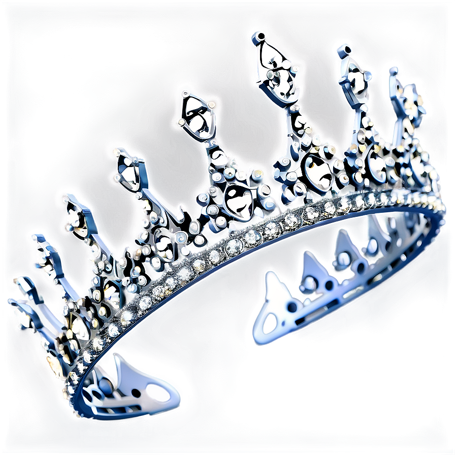 Sparkling White Crown Png Qhq15 PNG