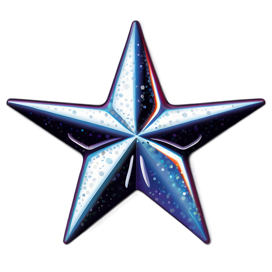 Sparkling White Star Art Png Lgo PNG