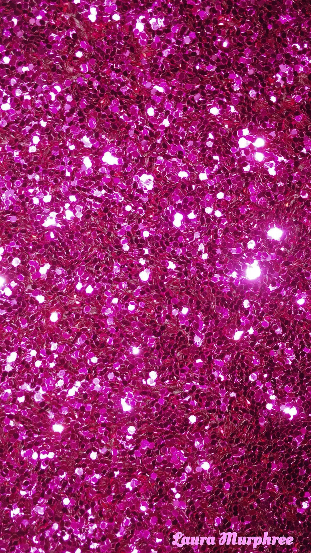 Glitrende Magenta Pink Sekvens skaber en følelse af glamour. Wallpaper