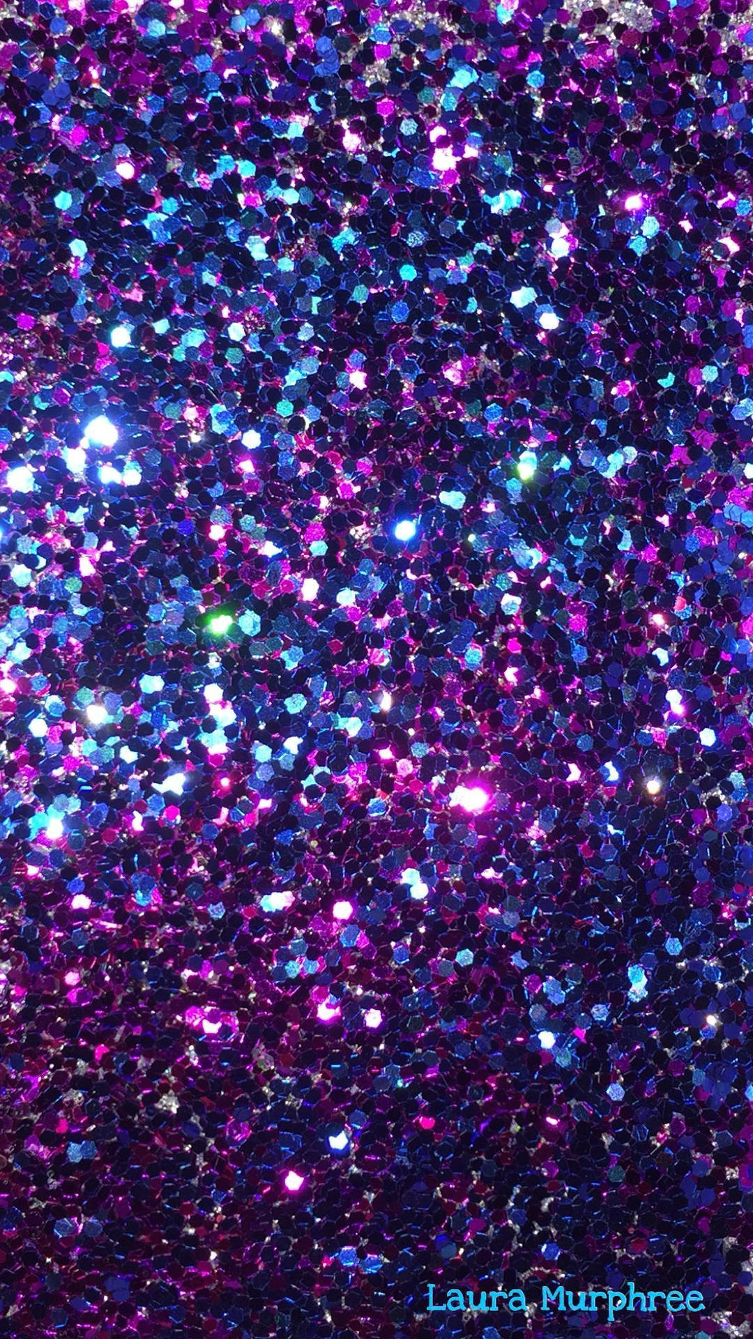 Blue And Purple Sparkly Wallpaper