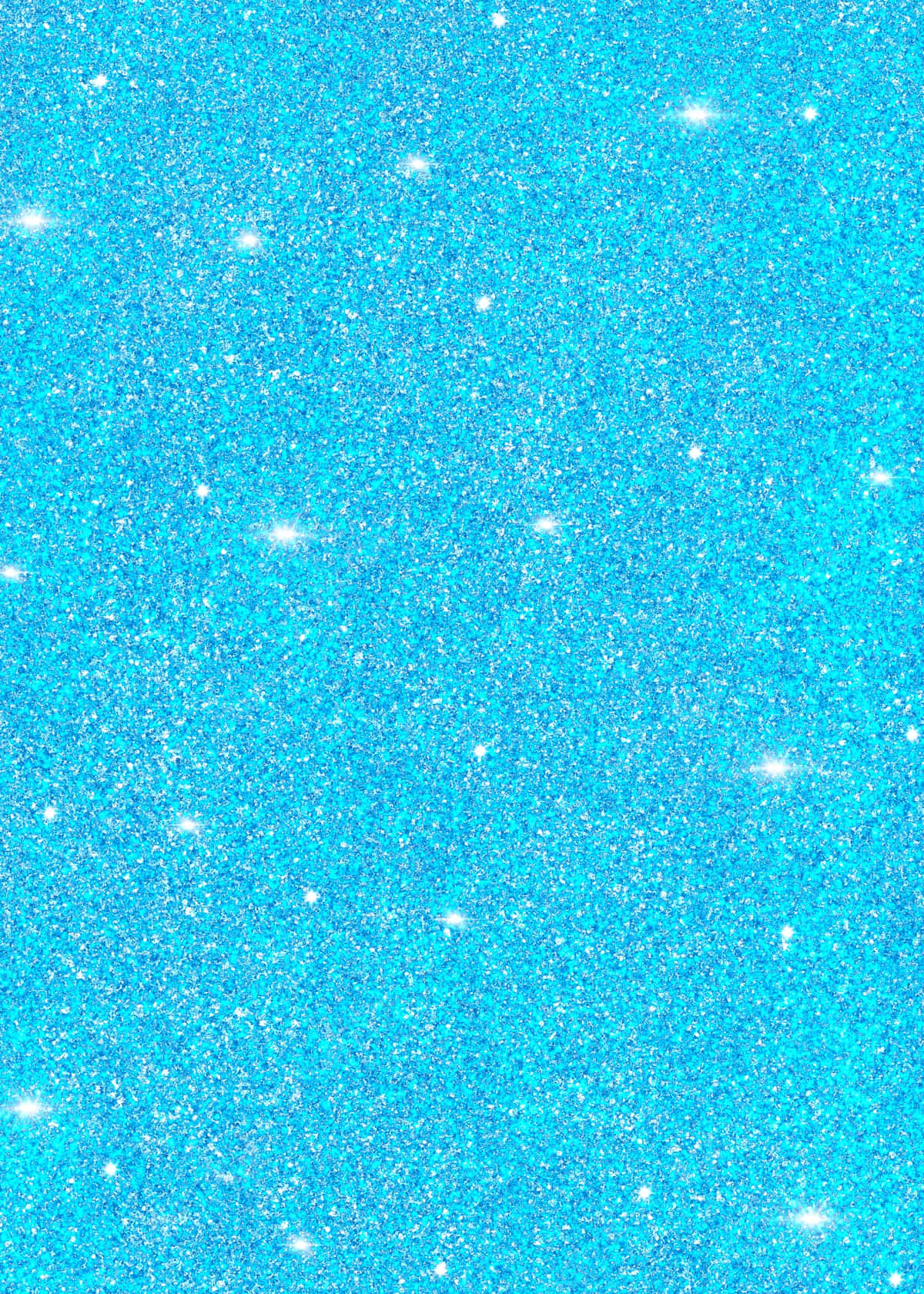 Sparkly Blue Background&White Dot