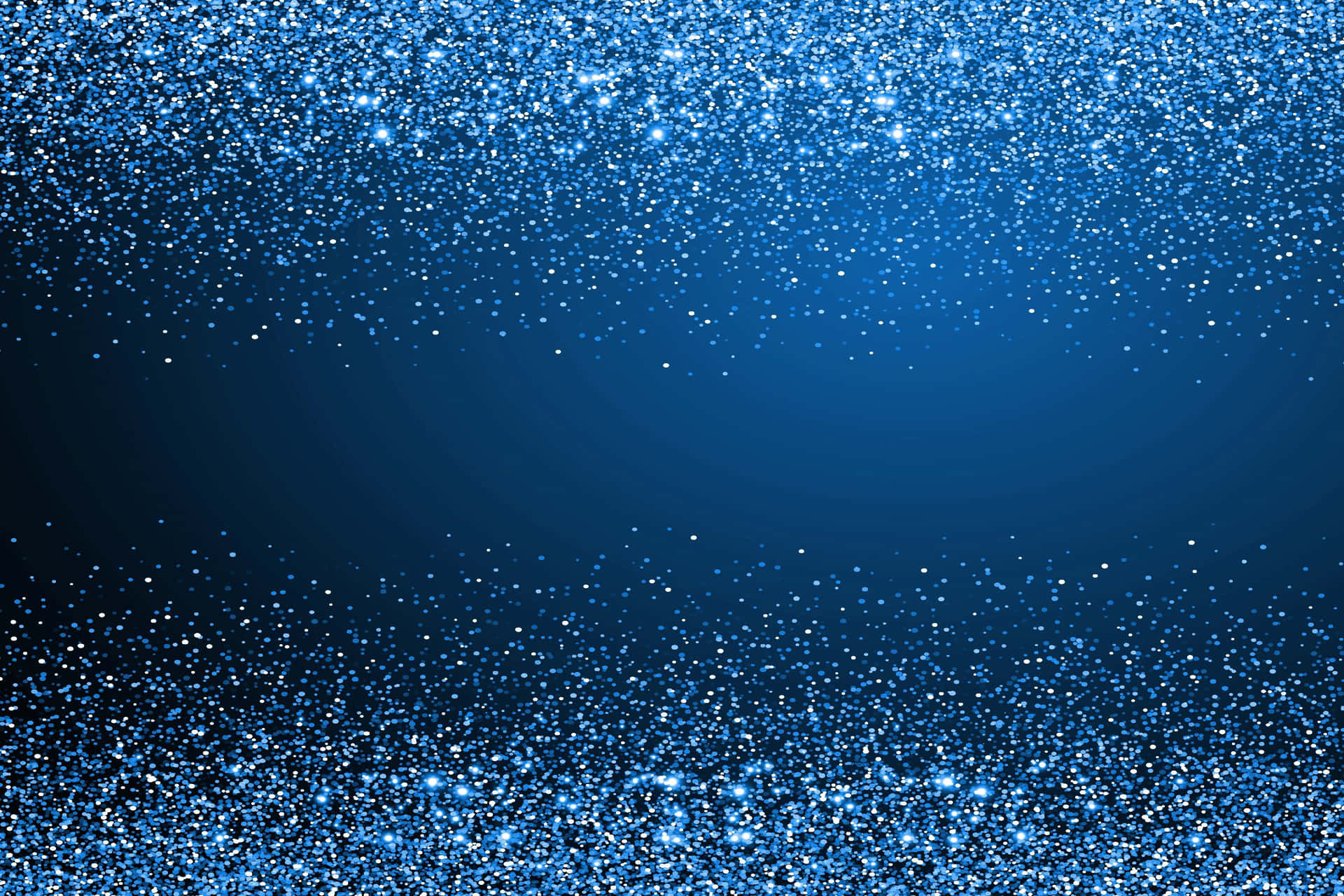 Sparkly Blue Background In Border