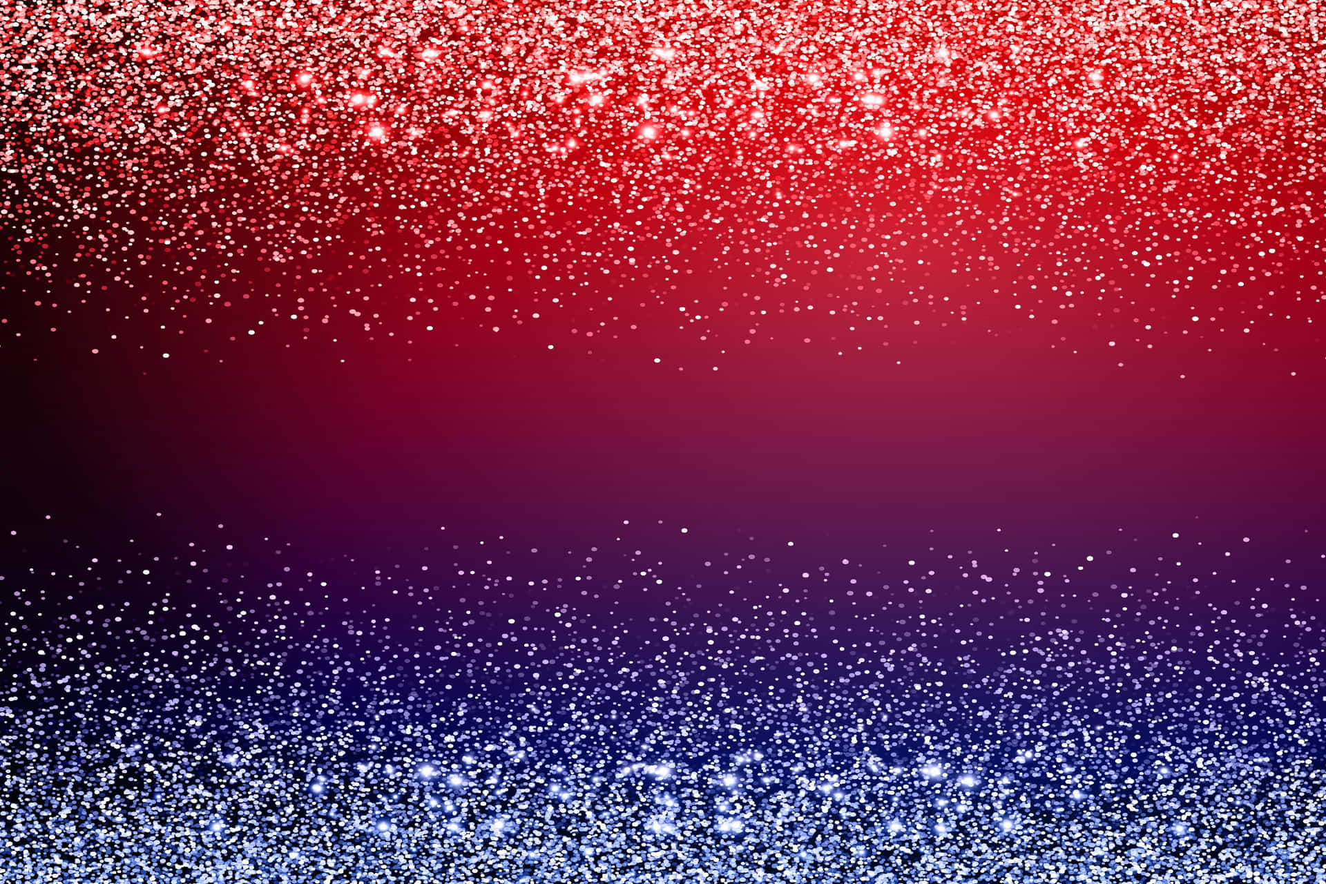 Sparkly Blue Background And Red
