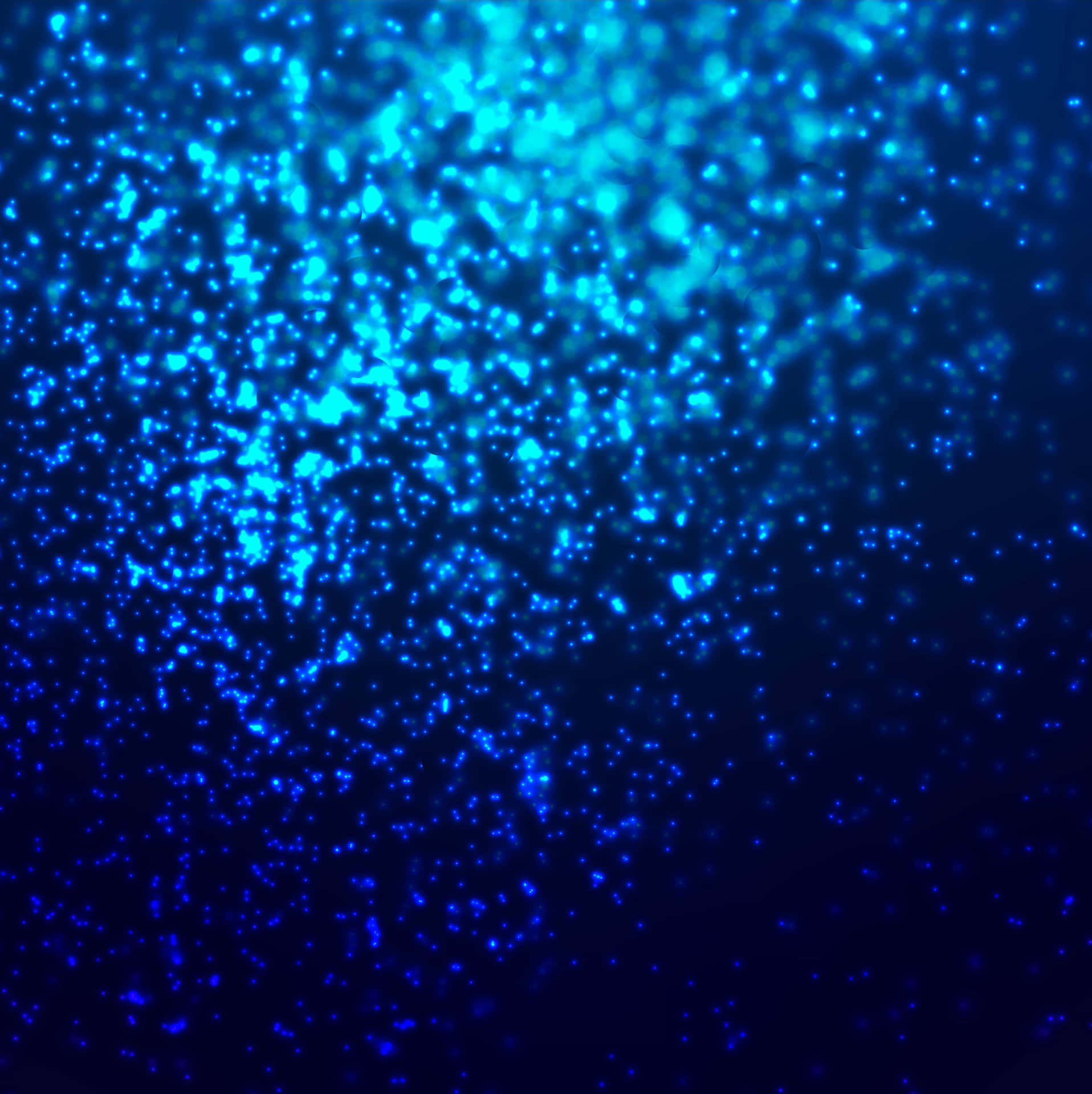 Vivid And Sparkly Blue Background