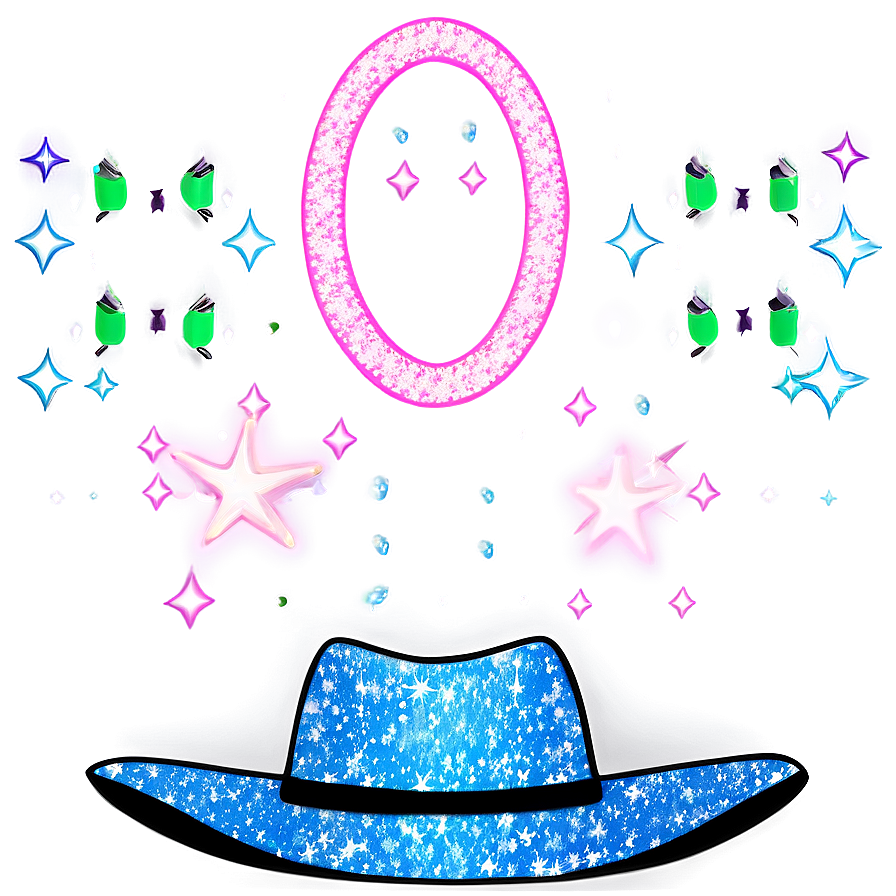 Sparkly Cowgirl Hat Png 94 PNG