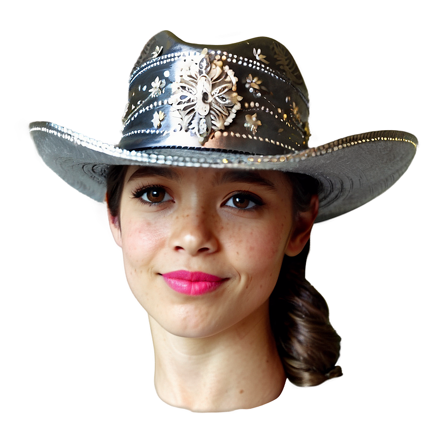 Sparkly Cowgirl Hat Png Uwi PNG