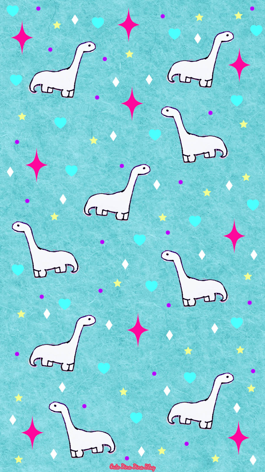 Sparkly Dino Kawaii Iphone Picture