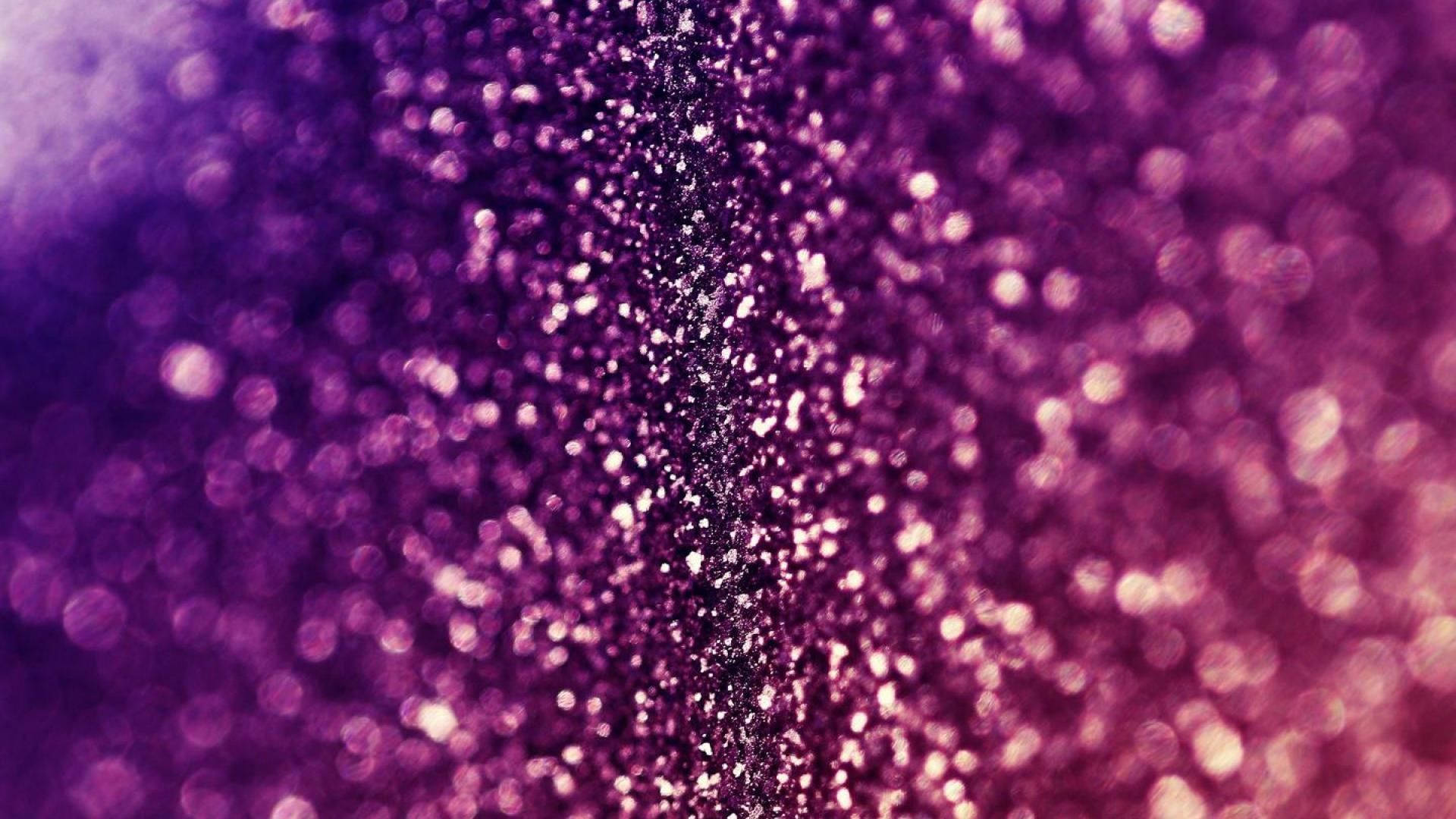 Sparkly Purple Glitter Gradient Wallpaper