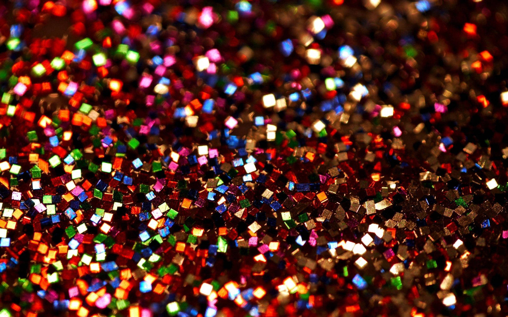 Sparkly Colorful Beads Wallpaper