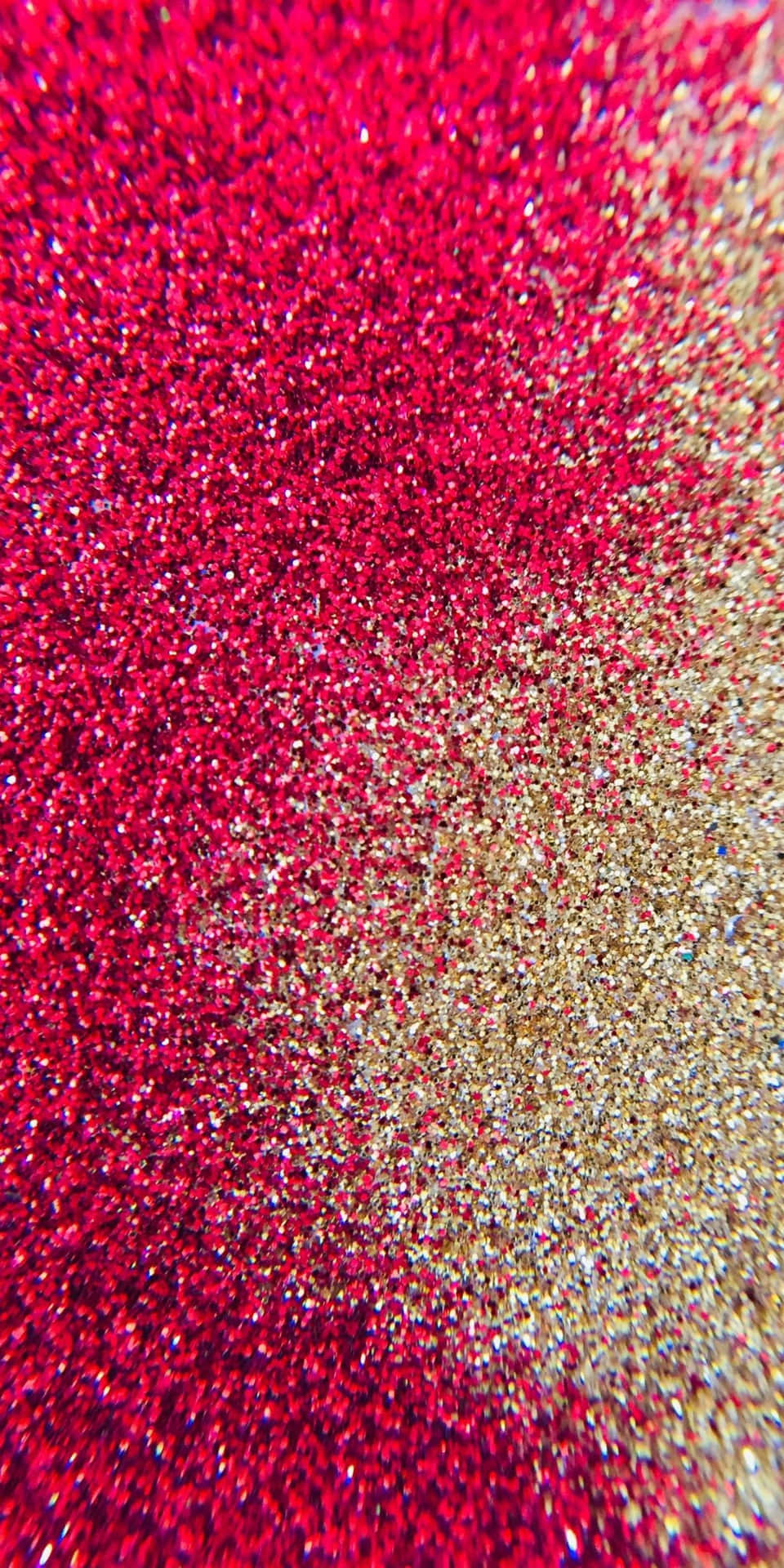 Sparkly Pink And Gold Glitter Background