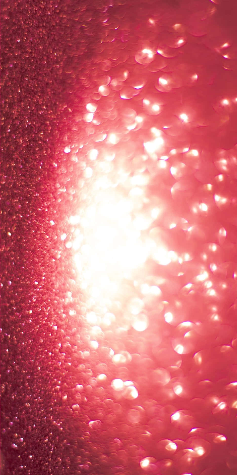 Zoom ind på et glitrende lyserød glimmer baggrund