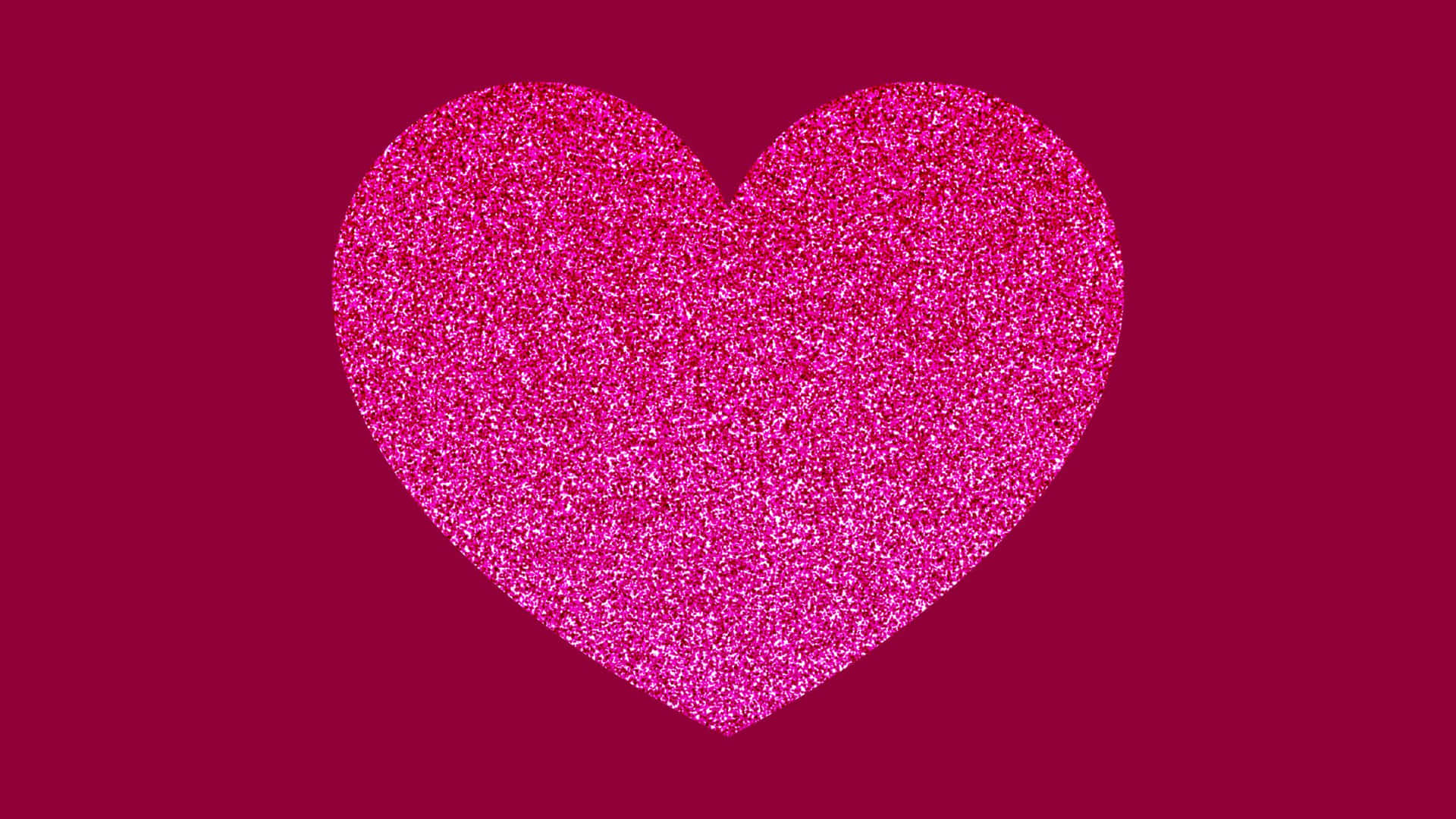 Sparkly Pink Heart Background