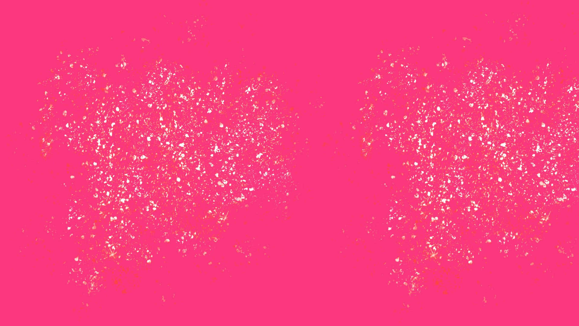 Gold And White Glitter Sparkly Pink Background