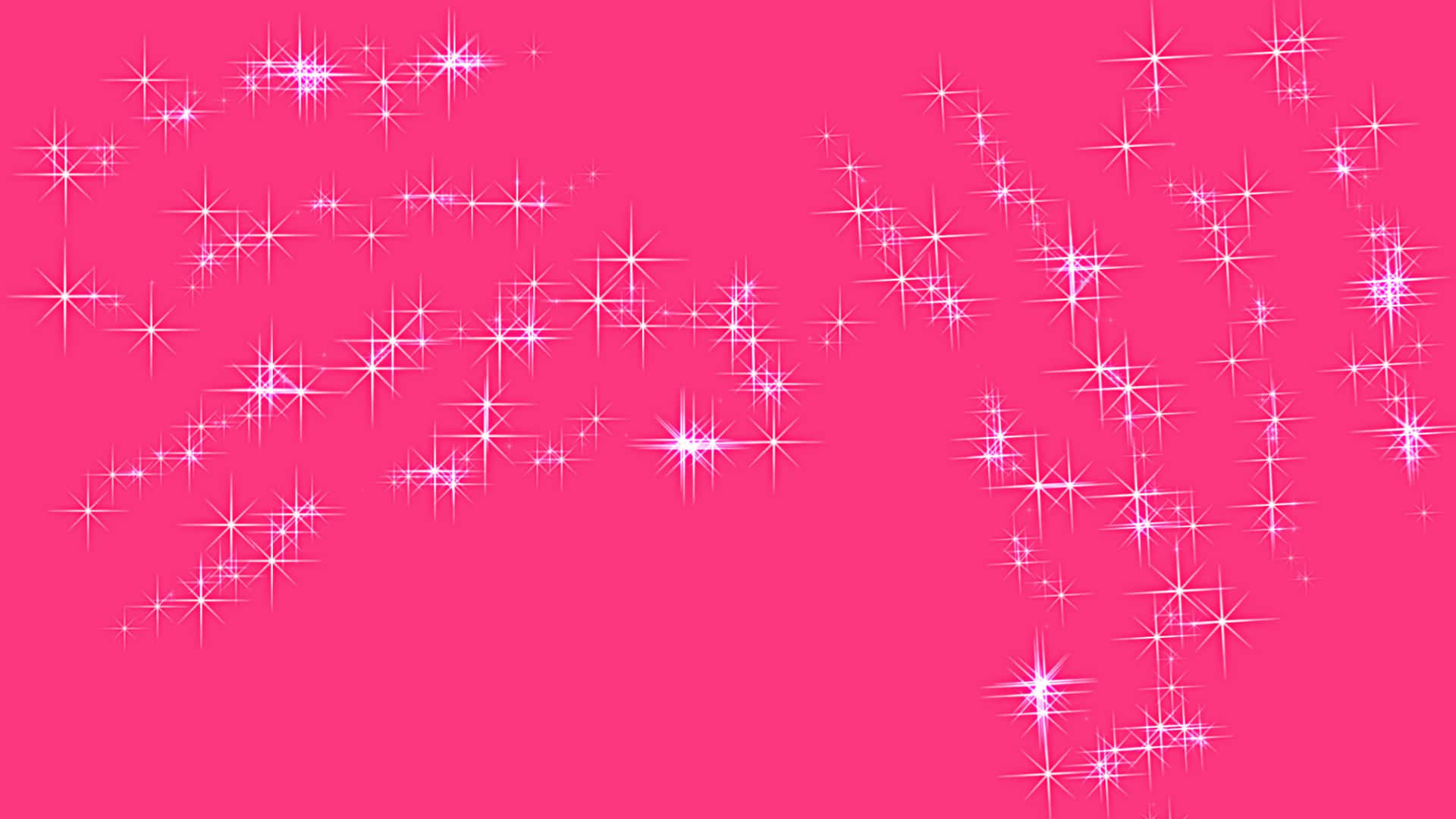 Twinkling White Sparkly Pink Background
