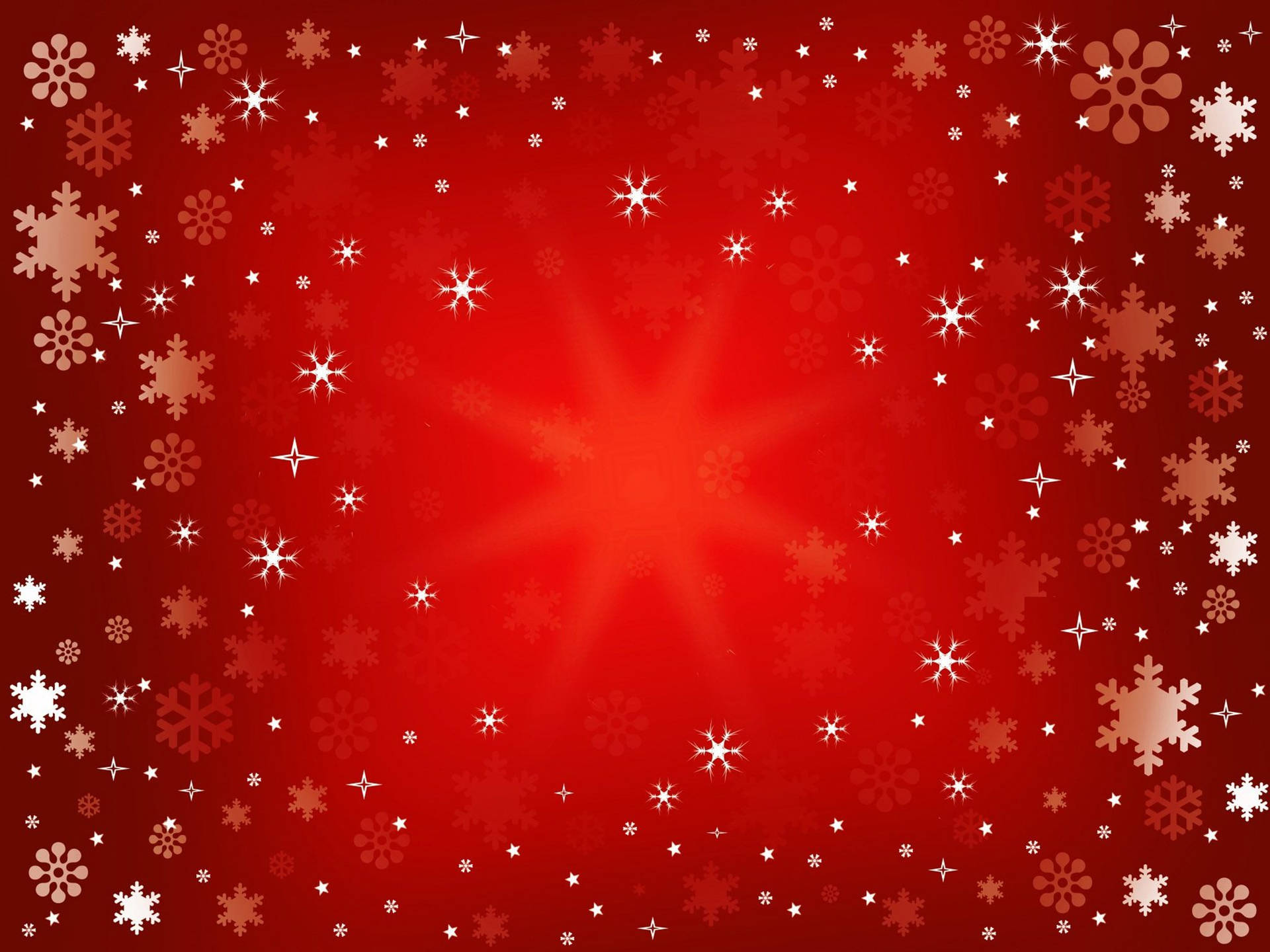 Sparkly Red Christmas Background Wallpaper