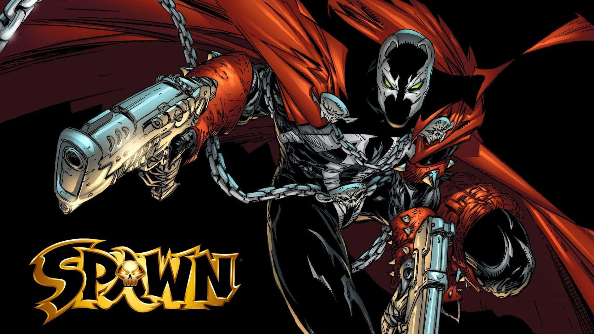 a comic book cover with the word spawn Wallpaper