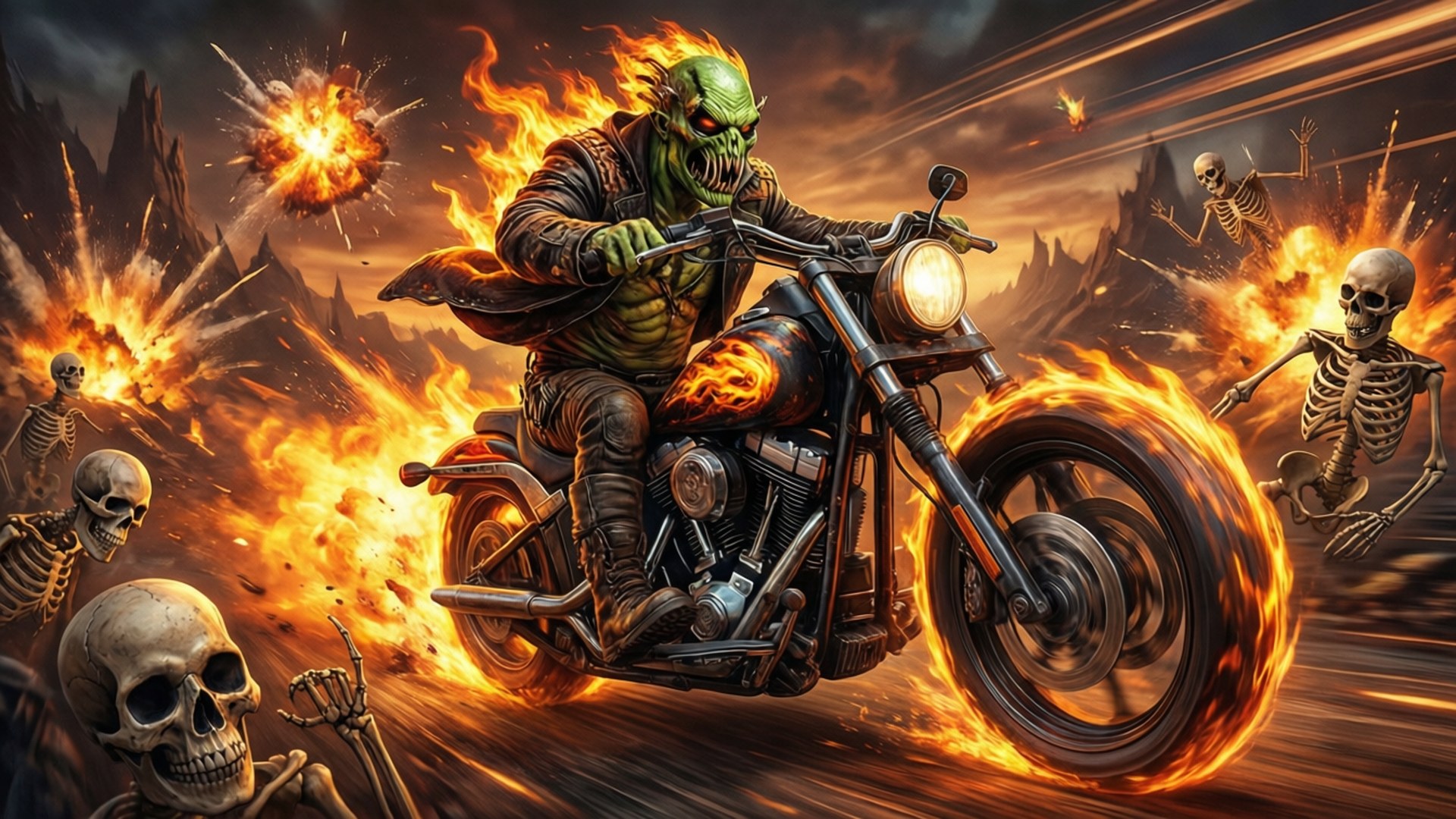 Spawn Hell Ride Wallpaper