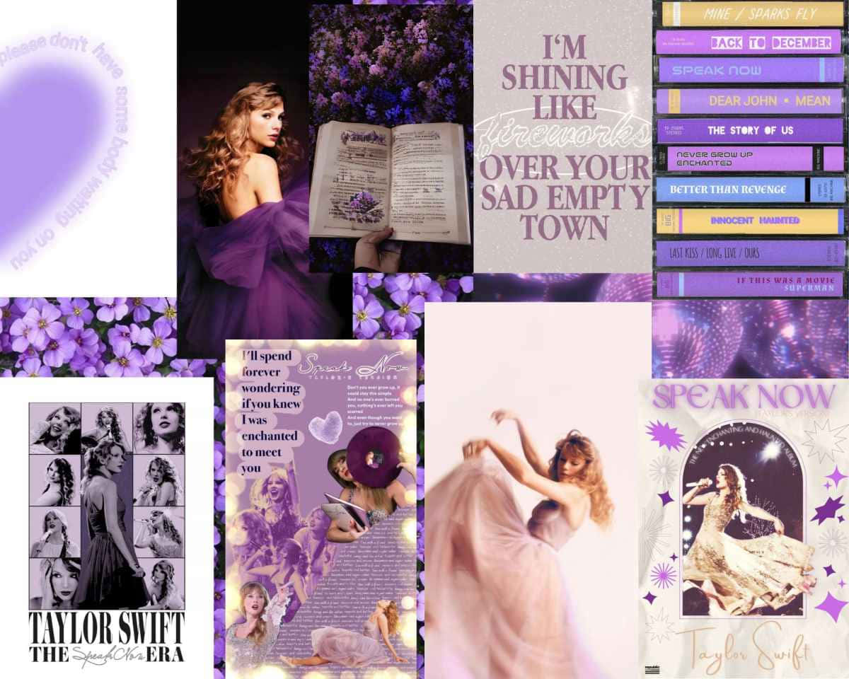 Download Speak Now Taylor Swift Collage Wallpaper | Wallpapers.com