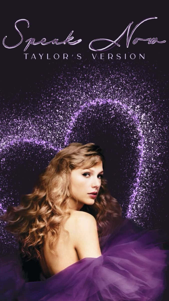 Speak Now Taylors Version Album Cover Wallpaper