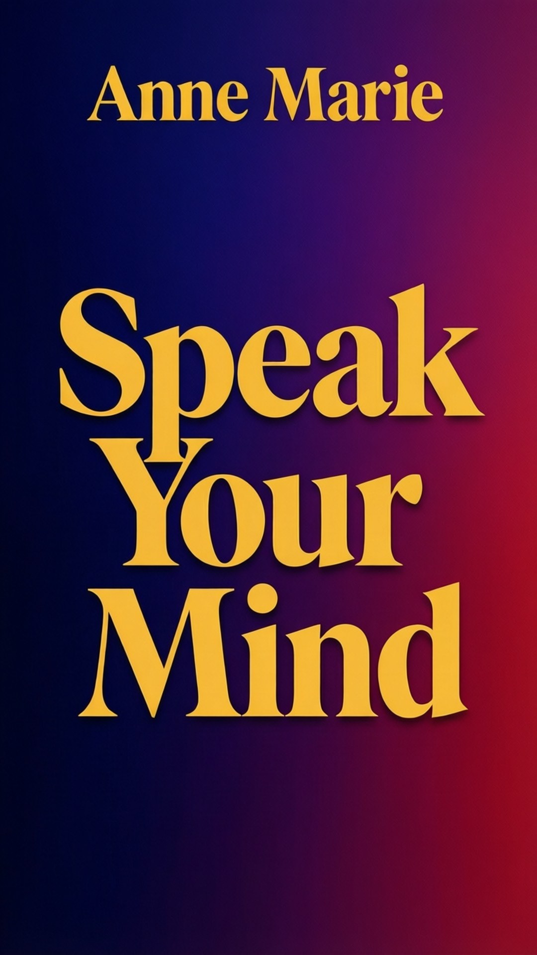 Speak Your Mind Fondos de pantalla