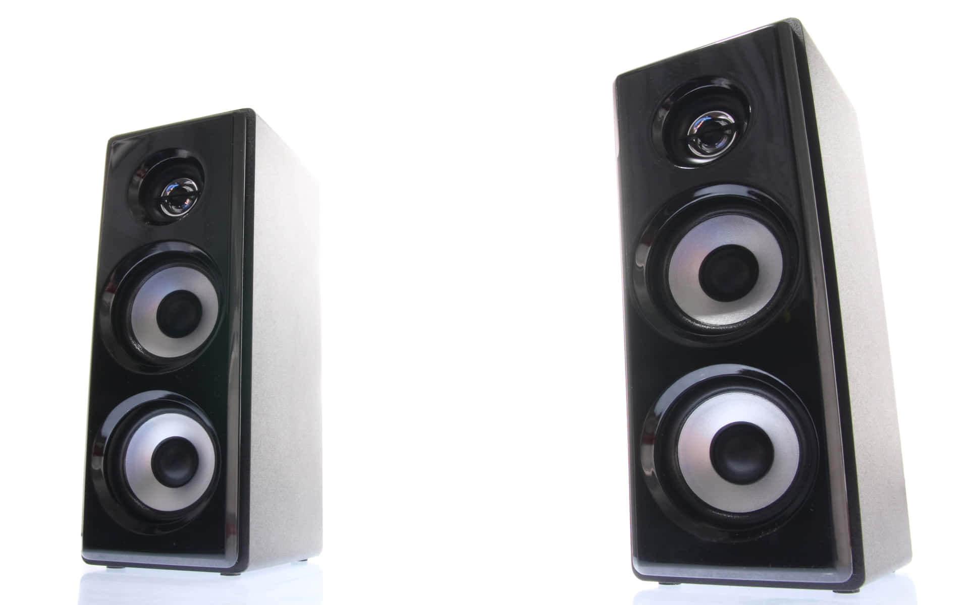 Speaker in Focus: A Close-up view of a professional audio speaker