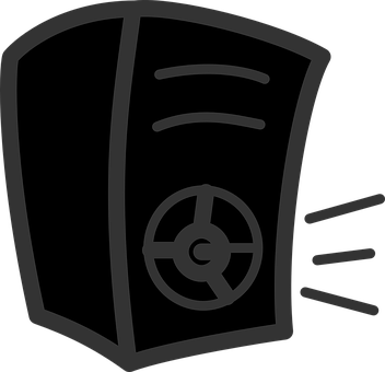 Speaker Icon Silhouette PNG