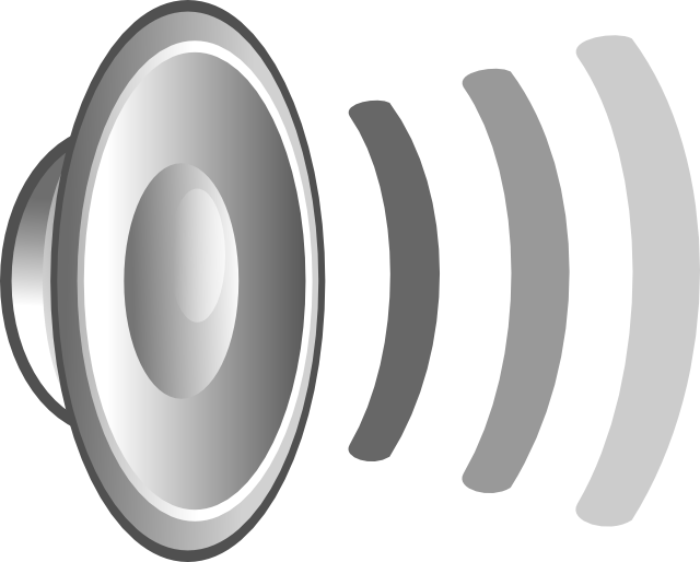 Speaker Sound Waves Icon PNG