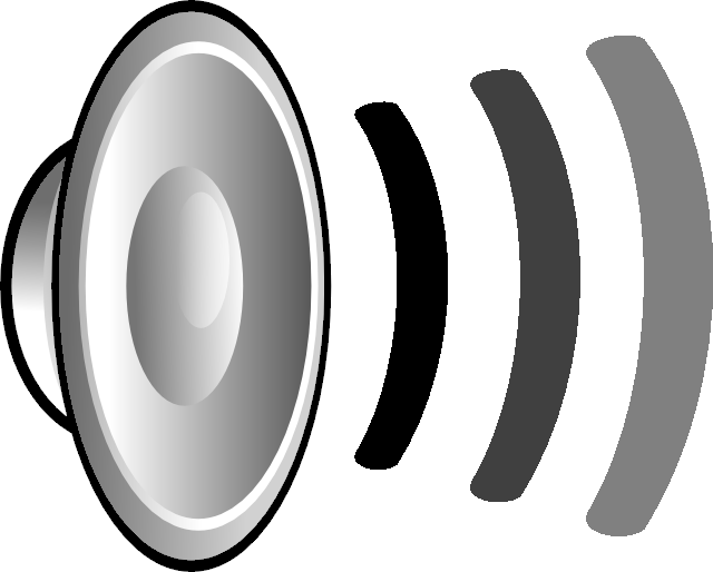 Speaker Sound Waves Icon PNG