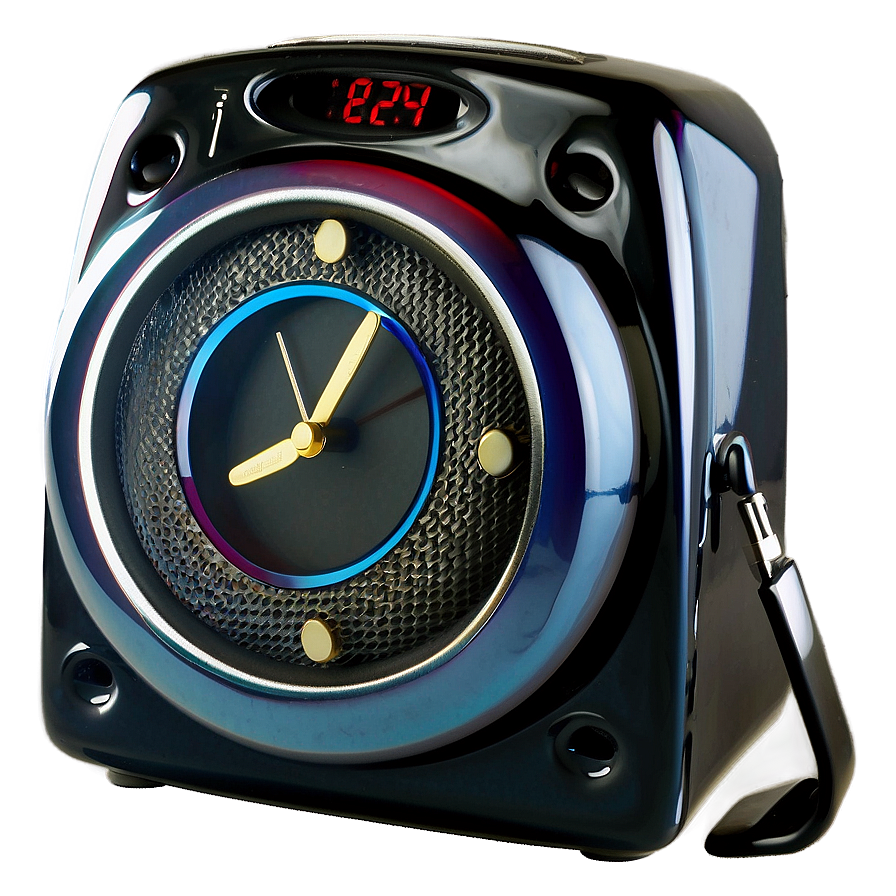Speaker With Alarm Clock Png 22 PNG