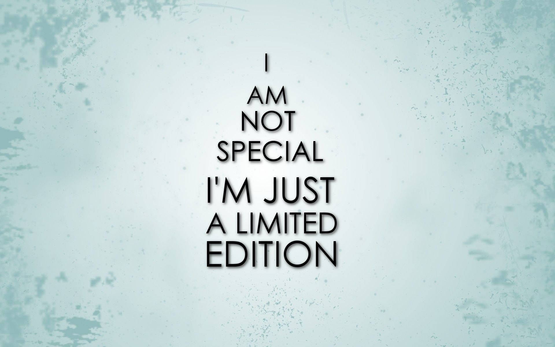 Special Edition Quotes Laptop Wallpaper