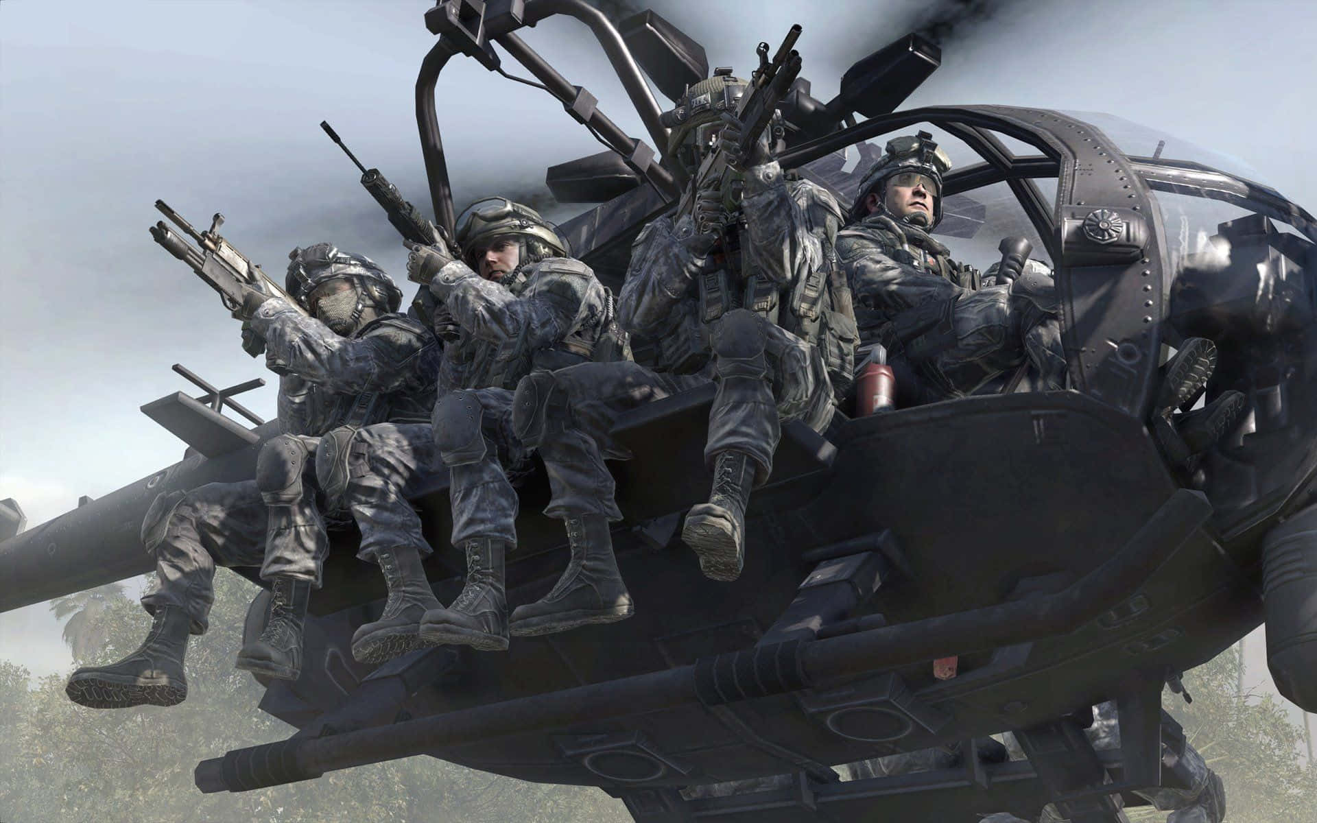 Special Forces Helicopter Extraction.jpg Wallpaper