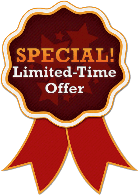 Special Limited Time Offer Badge PNG