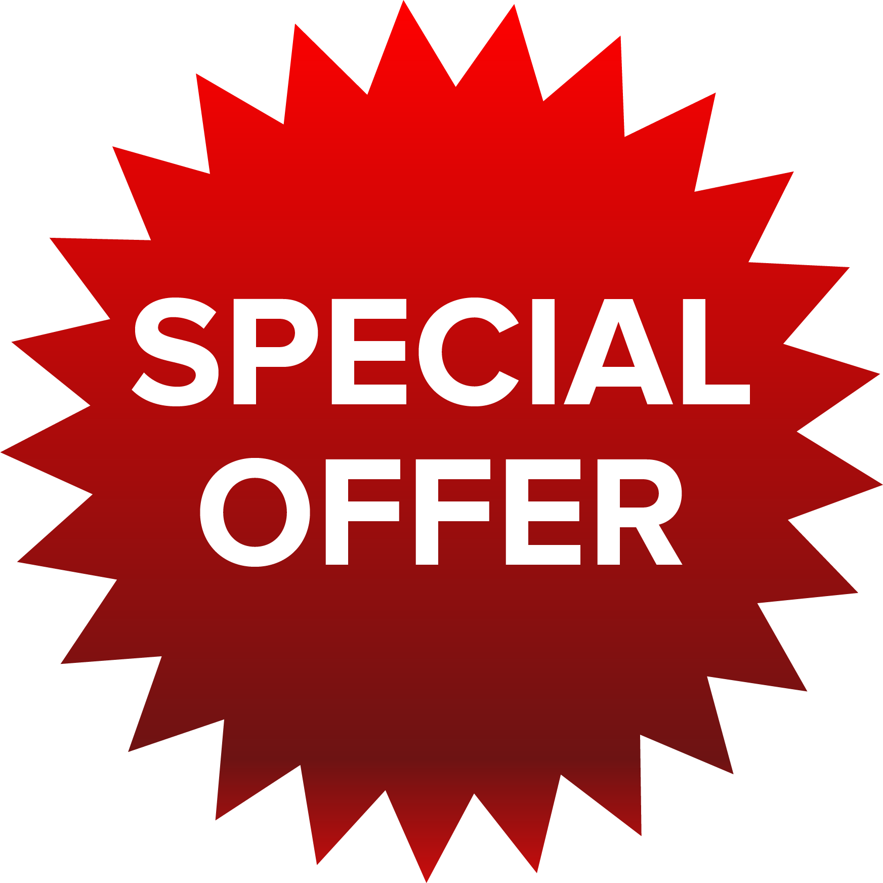 Special Offer Starburst Graphic PNG