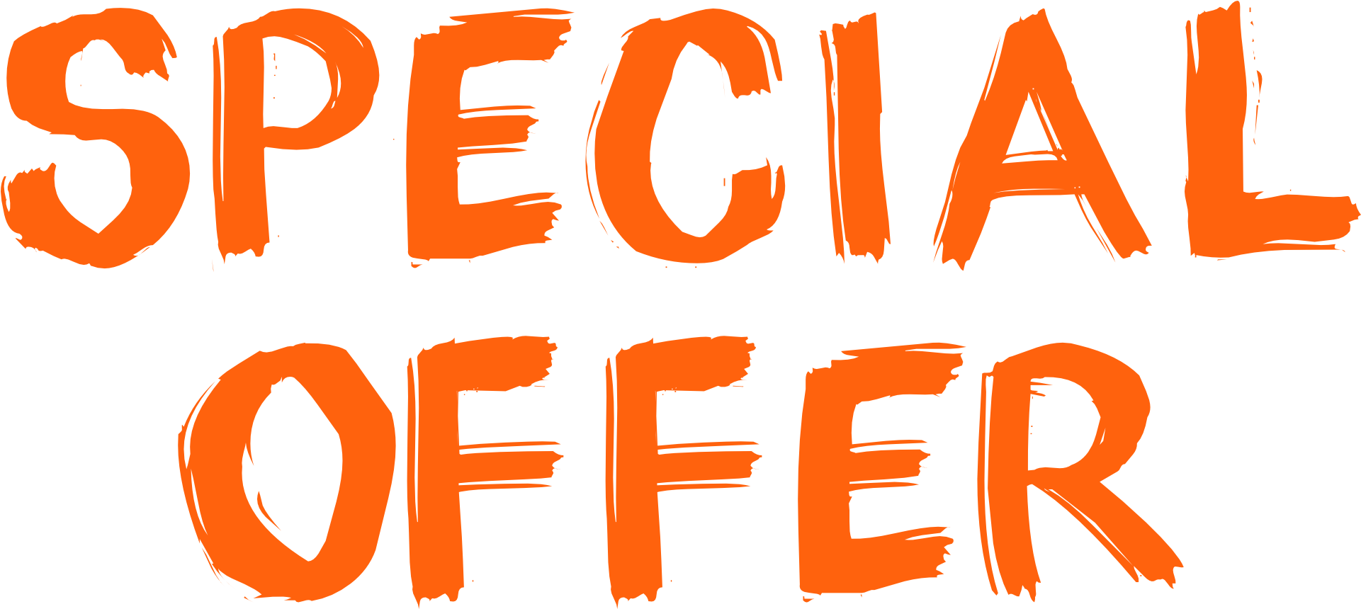 Special Offer Text Graphic PNG