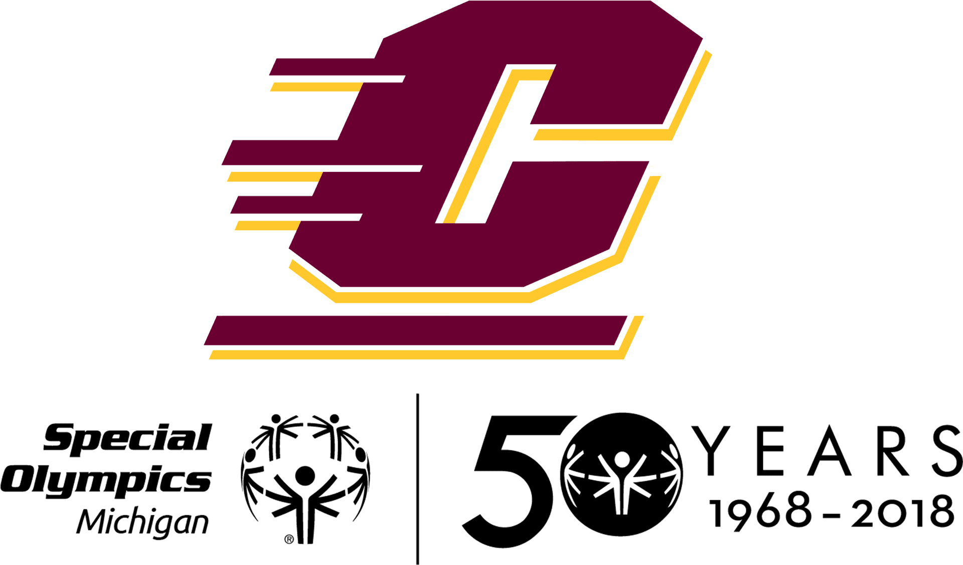 Special Olympics Michigan50th Anniversary Logo PNG