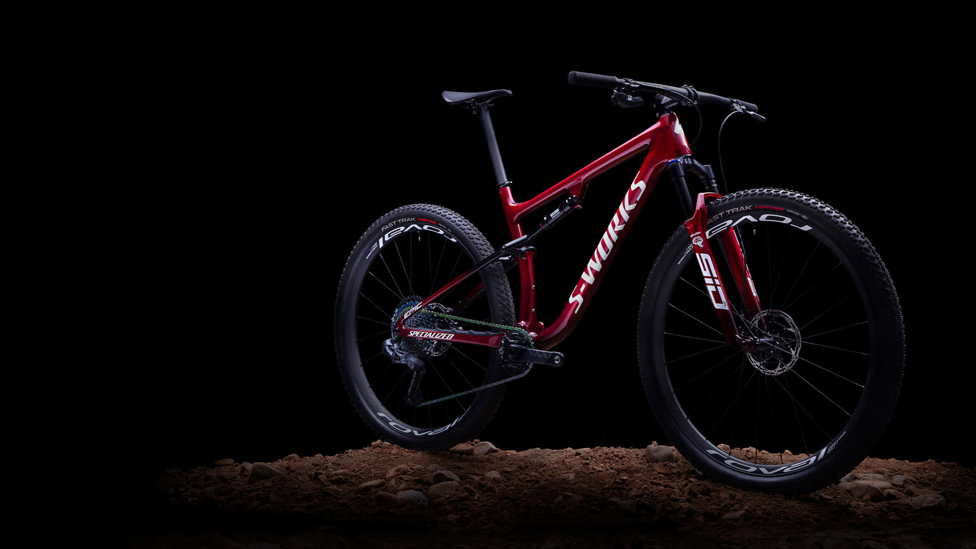 Conquer the challenging terrain with a Specialized Mountain Bike Wallpaper