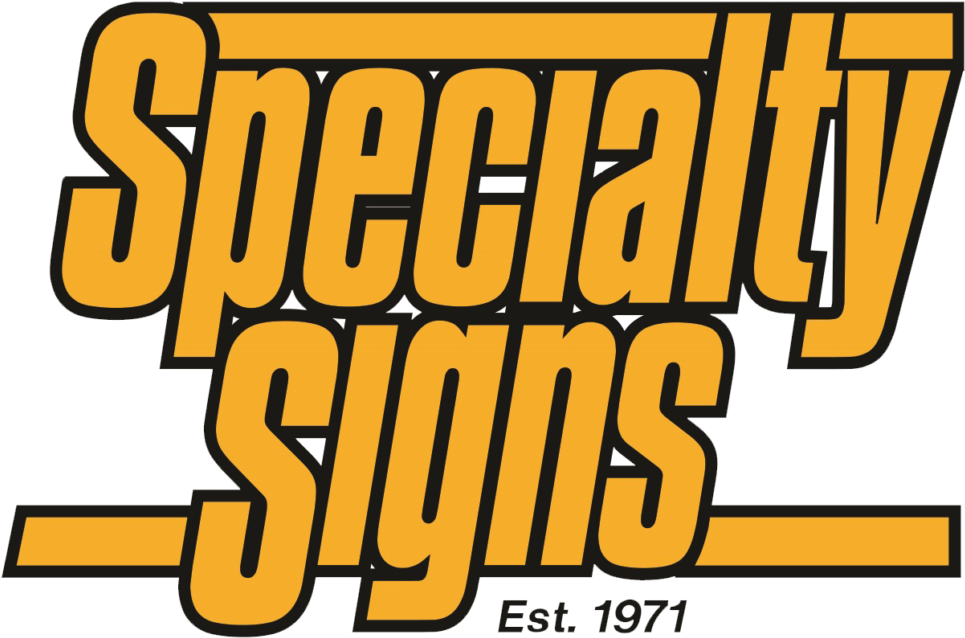 Specialty Signs Established1971 Logo PNG