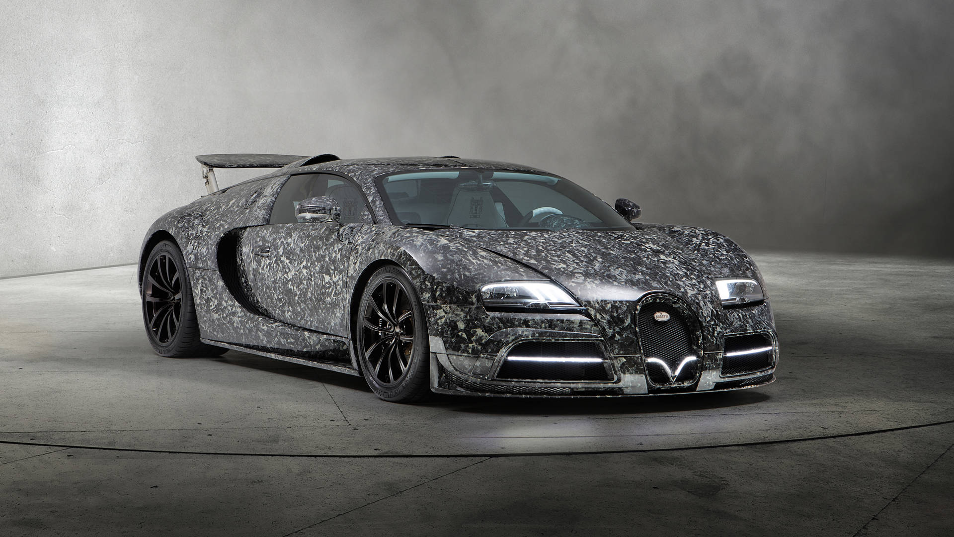 Speckled Cool Bugatti Veyron Wallpaper