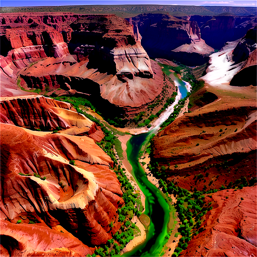 Spectacular Canyon View Png 06112024 PNG