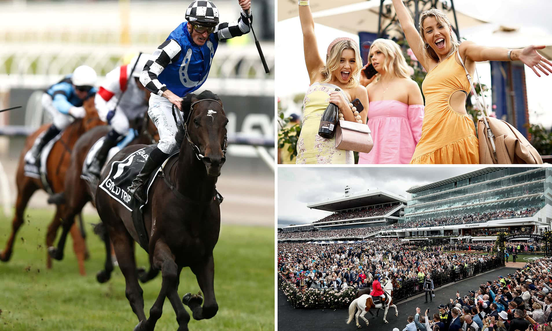 Spectacular Melbourne Cup Day Horse Racing Wallpaper