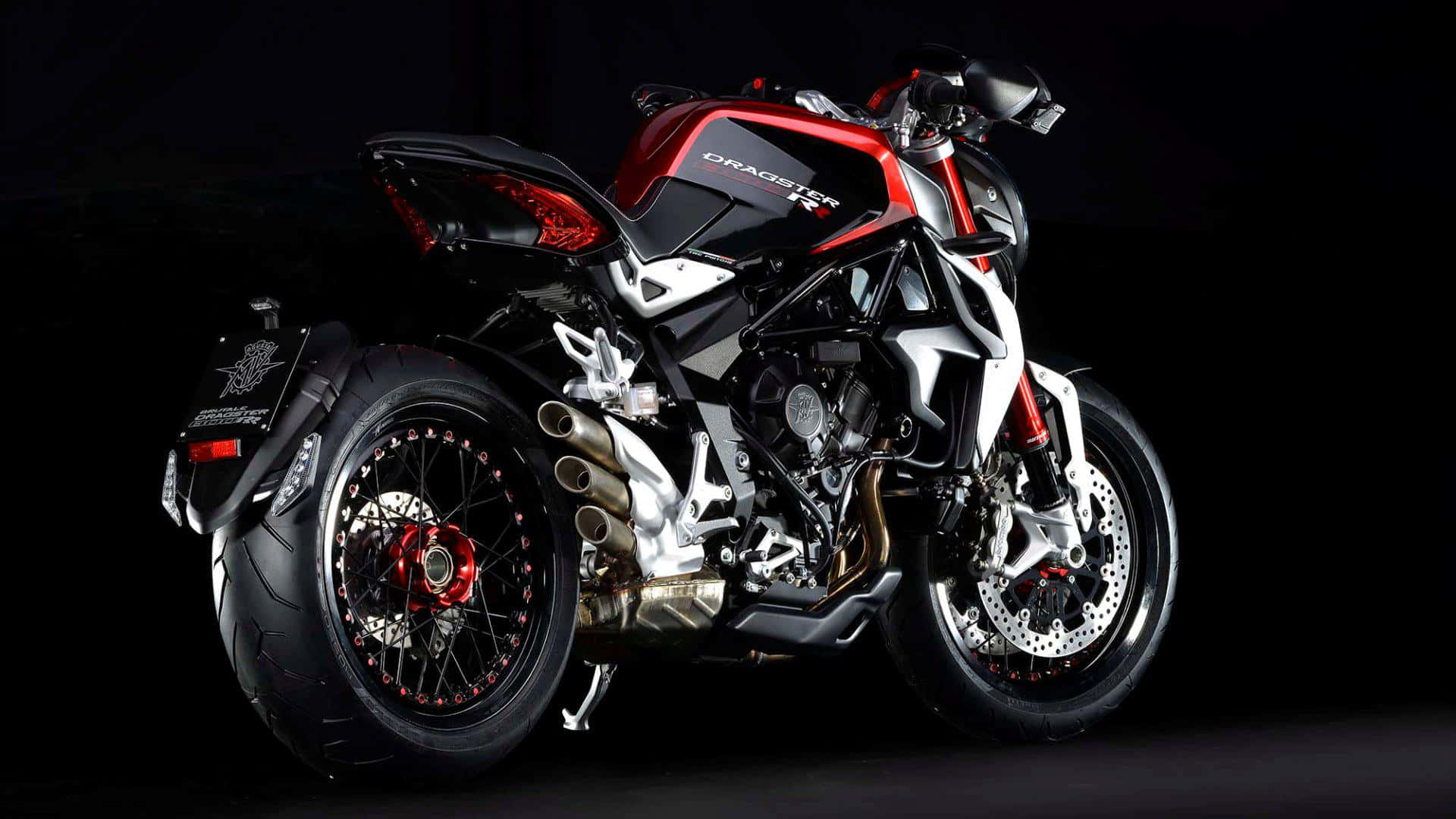 Spectacular Mv Agusta Motorcycle In Motion Wallpaper