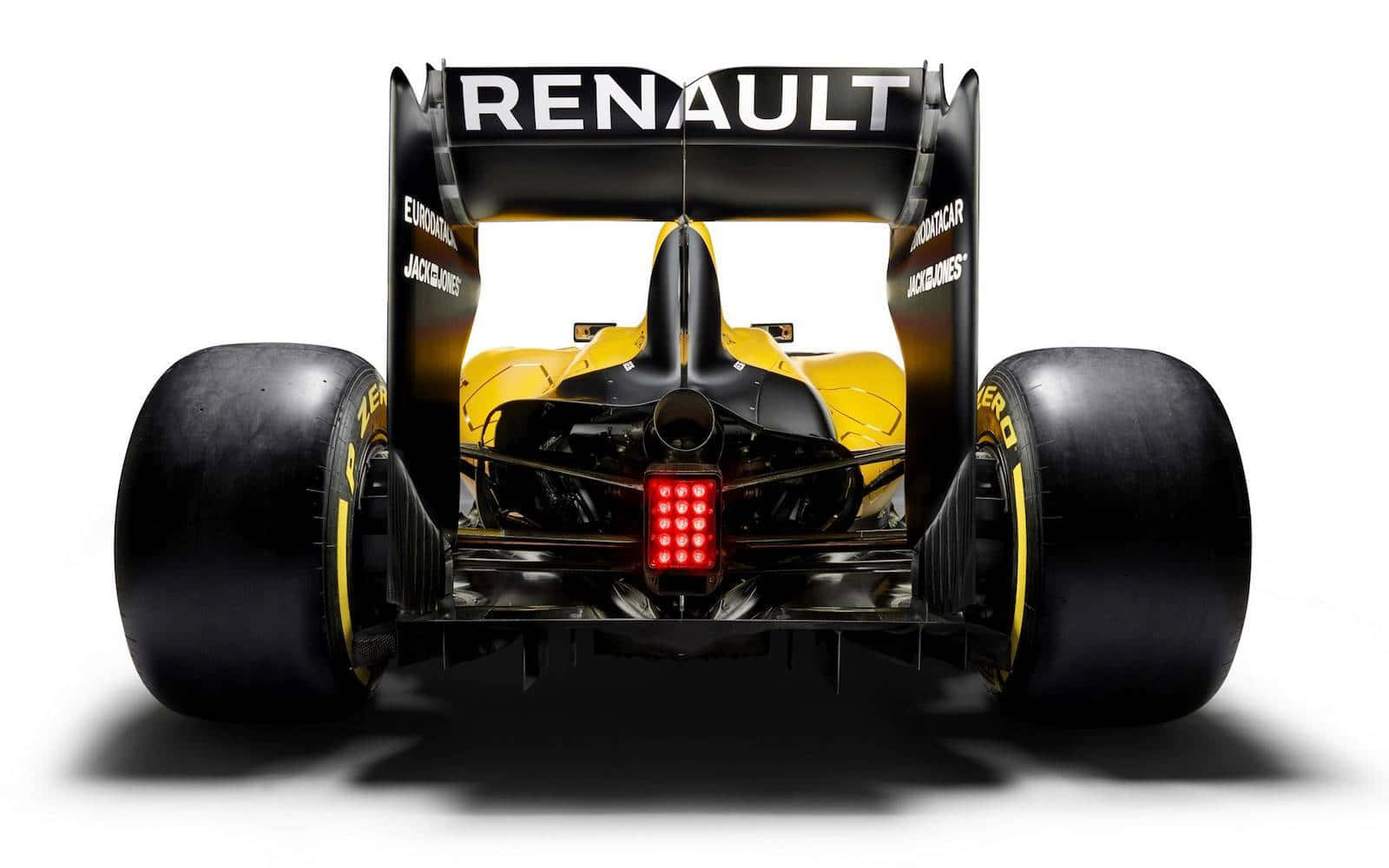 Spectacular Renault Rs16 Racing Beast On Track Wallpaper