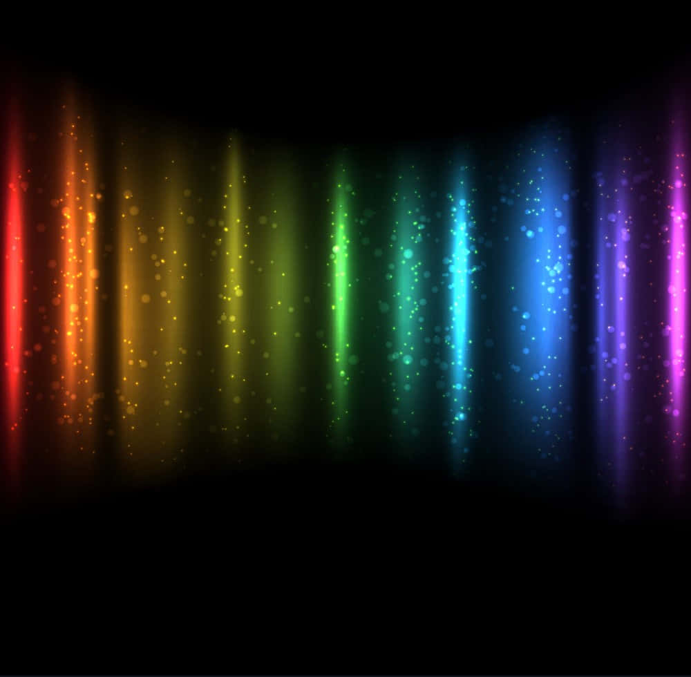 Engradientfarvet Spektrum Baggrund Til En Moderne Og Energisk Hjemmeskærm.